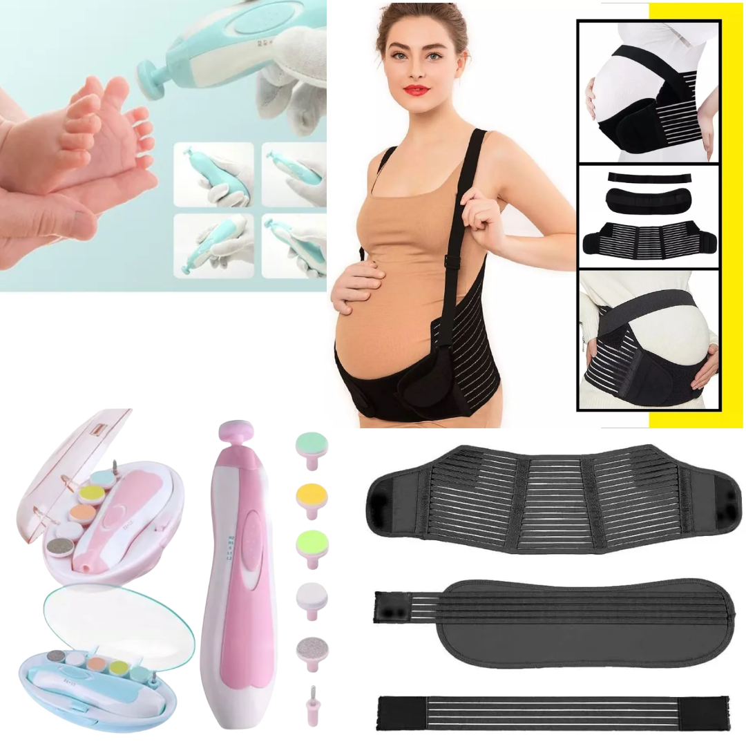 Combo Faja Materna+Lima Eléctrica Uñas